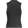 Guess Jeans Black Cotton Women Tank Top