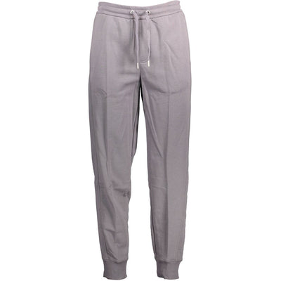Calvin Klein Grigio Cotton Men Sport Trouser