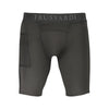 Trussardi Black Polyester Men's Workout Legging