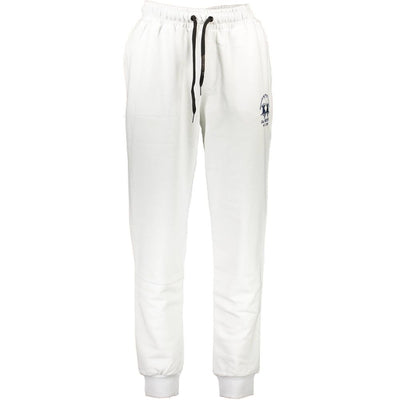 La Martina Bianco Cotton Men's Track Pant