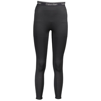 Calvin Klein Black Polyester Women's Legging