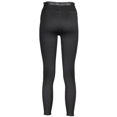 Calvin Klein Black Polyester Women's Legging