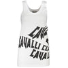 Cavalli Class White Cotton Women Tank Top