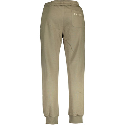 La Martina Verde Cotton Men Trackpant