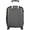 Laura Biagiotti Black Polyurethane Women's Travel Trolley Set