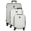 Laura Biagiotti Argento Poliuretano Women's Travel Trolley Set