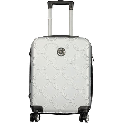 Laura Biagiotti Argento Poliuretano Women's Travel Trolley Set