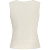 Tommy Hilfiger Beige Cotton Women Tank Top