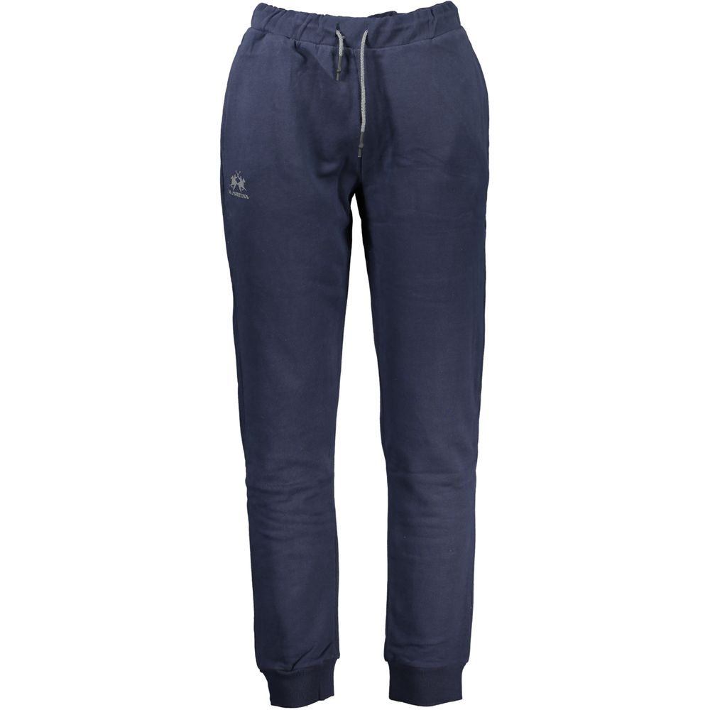 La Martina Blu Cotton Men's Sweatpant