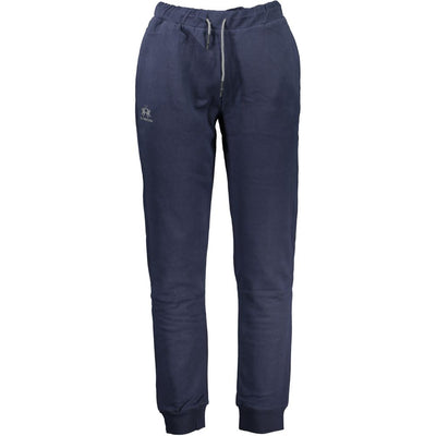 La Martina Blu Cotton Men's Sweatpant