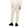 Borghese Beige Nylon Casual Pants