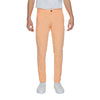 Borghese Orange Cotton Chino Pants