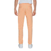 Borghese Orange Cotton Chino Pants