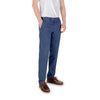 Borghese Blue Cotton Skinny Pants