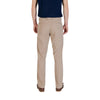 Borghese Beige Cotton Skinny Pants