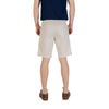 Borghese Bicolor Cotton Bermuda Shorts