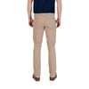 Borghese Beige Cotton Skinny Pants