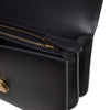 PINKO Schwarze Leder-Schultertasche „Love Bell“ im klassischen Stil