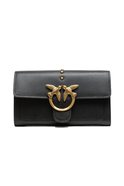 PINKO Black Mini Love Bag One Simply