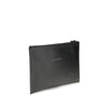 MM6 Black Calf Leather Bos Taurus Clutch Bag