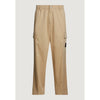 Calvin Klein Jeans Beige Recycled Cotton Cargo Pants