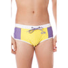 Datch Giallo Poliammide Men Swim Brief
