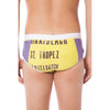 Datch Giallo Poliammide Men Swim Brief