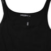 Dolce & Gabbana Black Cotton Sleeveless Women Tank Top