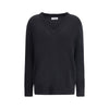 Jil Sander Schwarzes Woll-Sweatshirt