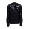 Jil Sander Black Fleece Wool Sweatshirt