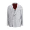 Brunello Cucinelli Gray Wool Blazer