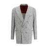 Brunello Cucinelli Gray Wool Blazer