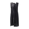 Margiela Black Acetate Casual Dress