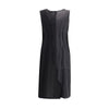 Margiela Black Acetate Casual Dress