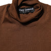 Dolce &amp; Gabbana brauner Kaschmir-Rollkragenpullover