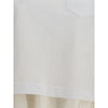 Sacai White Cotton T-Shirt