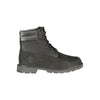 Timberland Black Leather Women Ankle Boot