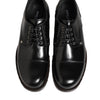 Dolce & Gabbana Black Leather Studded Men Formal Derby Shoes