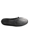 Dolce & Gabbana Black Suede Cotton Rose Slip On Loafers Shoes