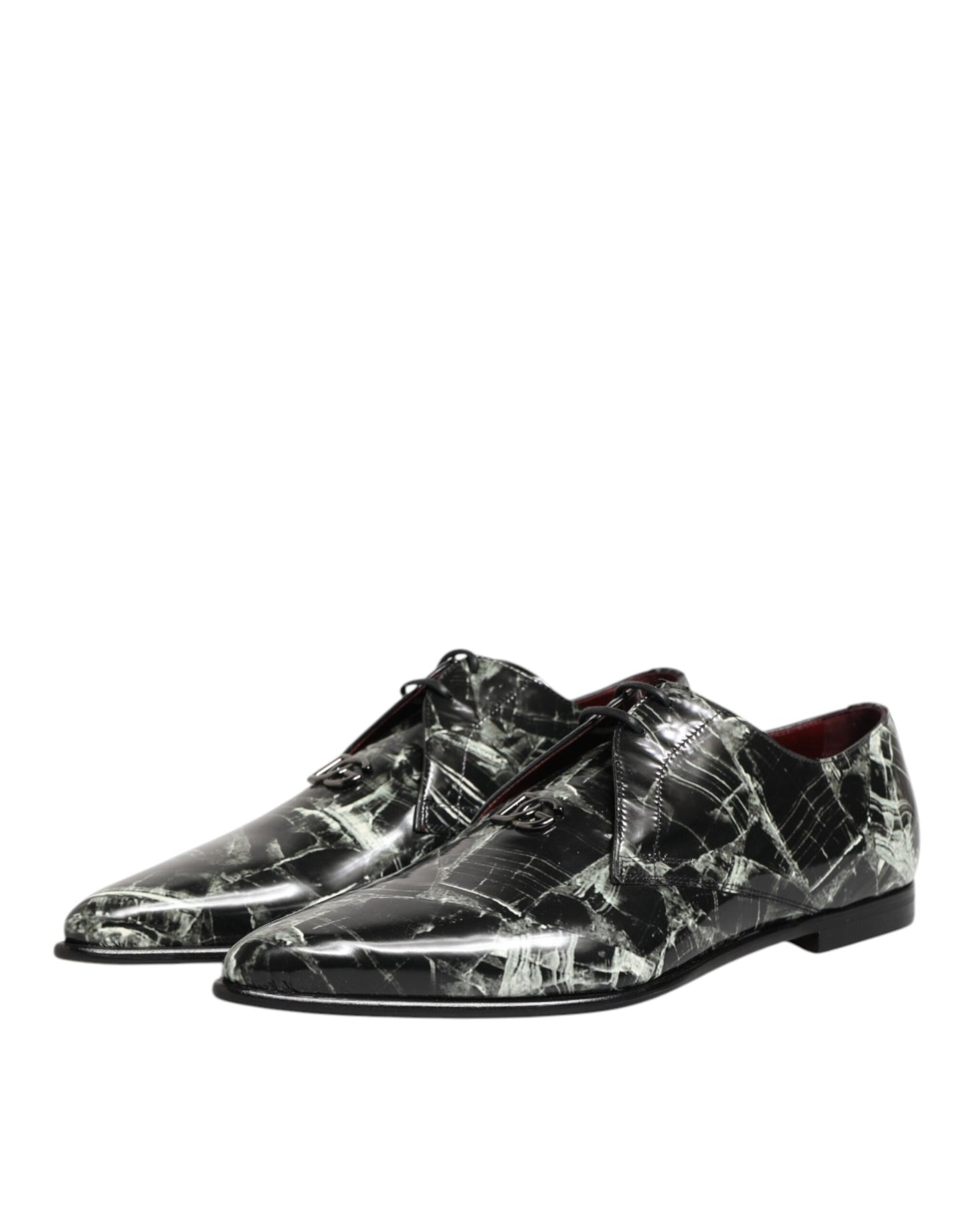 Dolce &amp; Gabbana Schnürschuhe mit Marmormuster