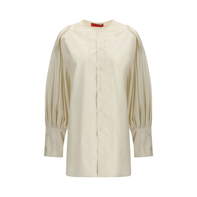 The Latest Cream Cotton Blouse