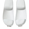 Dolce & Gabbana White Logo Slides Sandals Men Beachwear Shoes
