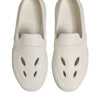 Dolce & Gabbana White Rubber Slides Low Top Sneakers Shoes