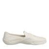 Dolce & Gabbana White Rubber Slides Low Top Sneakers Shoes