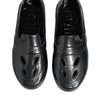 Dolce & Gabbana Black Rubber Slides Low Top Sneakers Shoes