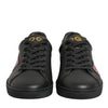 Dolce & Gabbana Black Street Life Low Top Men Sneakers Shoes
