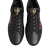 Dolce & Gabbana Black Street Life Low Top Men Sneakers Shoes