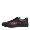 Dolce & Gabbana Black Street Life Low Top Men Sneakers Shoes