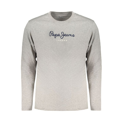 Pepe Jeans Grigio Cotton Men T-Shirt