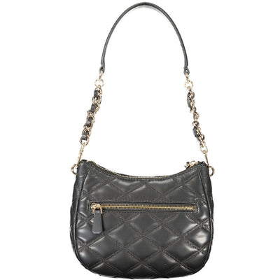 Guess Jeans Nero Poliuretano Women Handbag